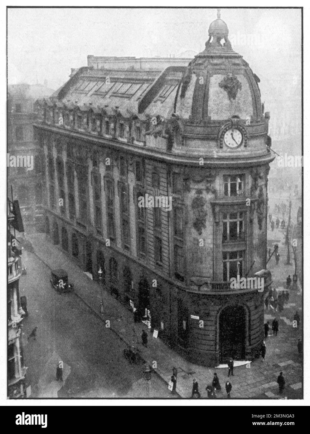 Nouvelle maison des grands huit Banque D'Images