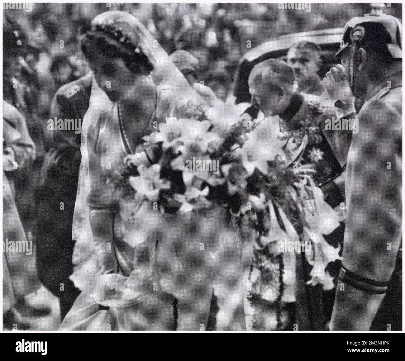 Mariage de la princesse Sibylle et du prince Gustav Adolphe de Swed Banque D'Images