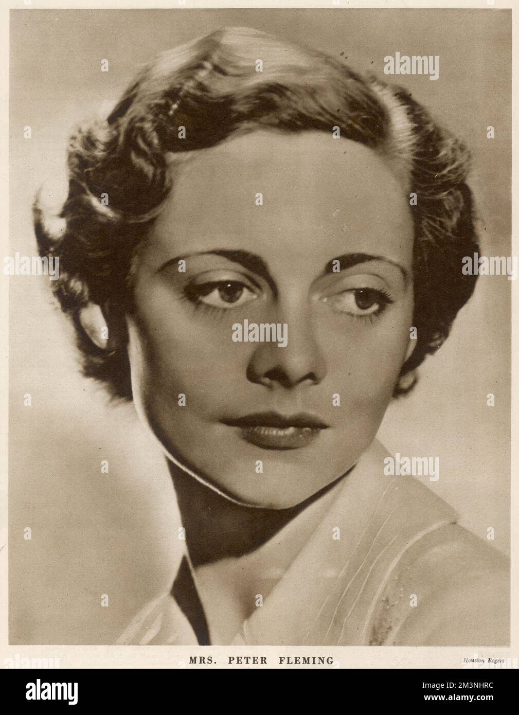 Celia Johnson (1908 - 1982), actrice britannique, mieux connue pour son rôle dans la « rencontre courte » photographiée dans le spectateur peu après son mariage avec l'écrivain Peter Fleming. Date: 1935 Banque D'Images
