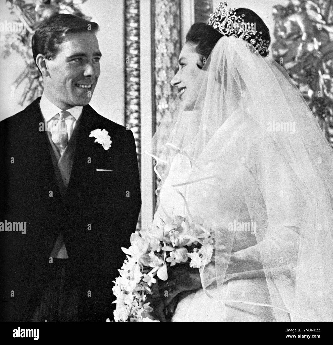 Mariage de la princesse Margaret et Anthony Armstrong-Jones Banque D'Images
