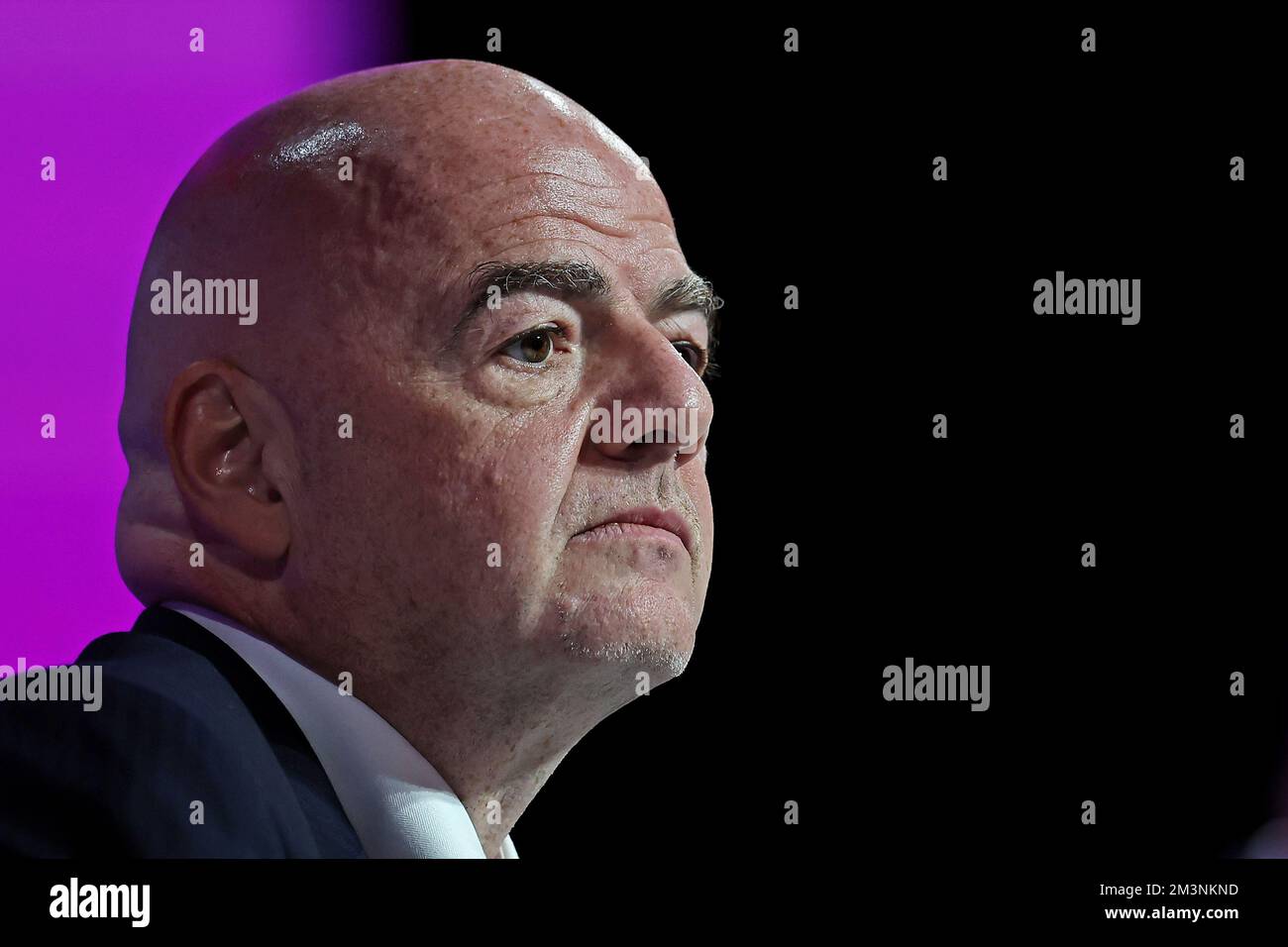 Doha, Qatar. 16th décembre 2022. Gianni Infantino, Président de la FIFA, lors de la coupe du monde de la FIFA, Qatar. , . (Heuler Andrey/SPP) crédit: SPP Sport presse photo. /Alamy Live News Credit: SPP Sport Press photo. /Alamy Live News Banque D'Images