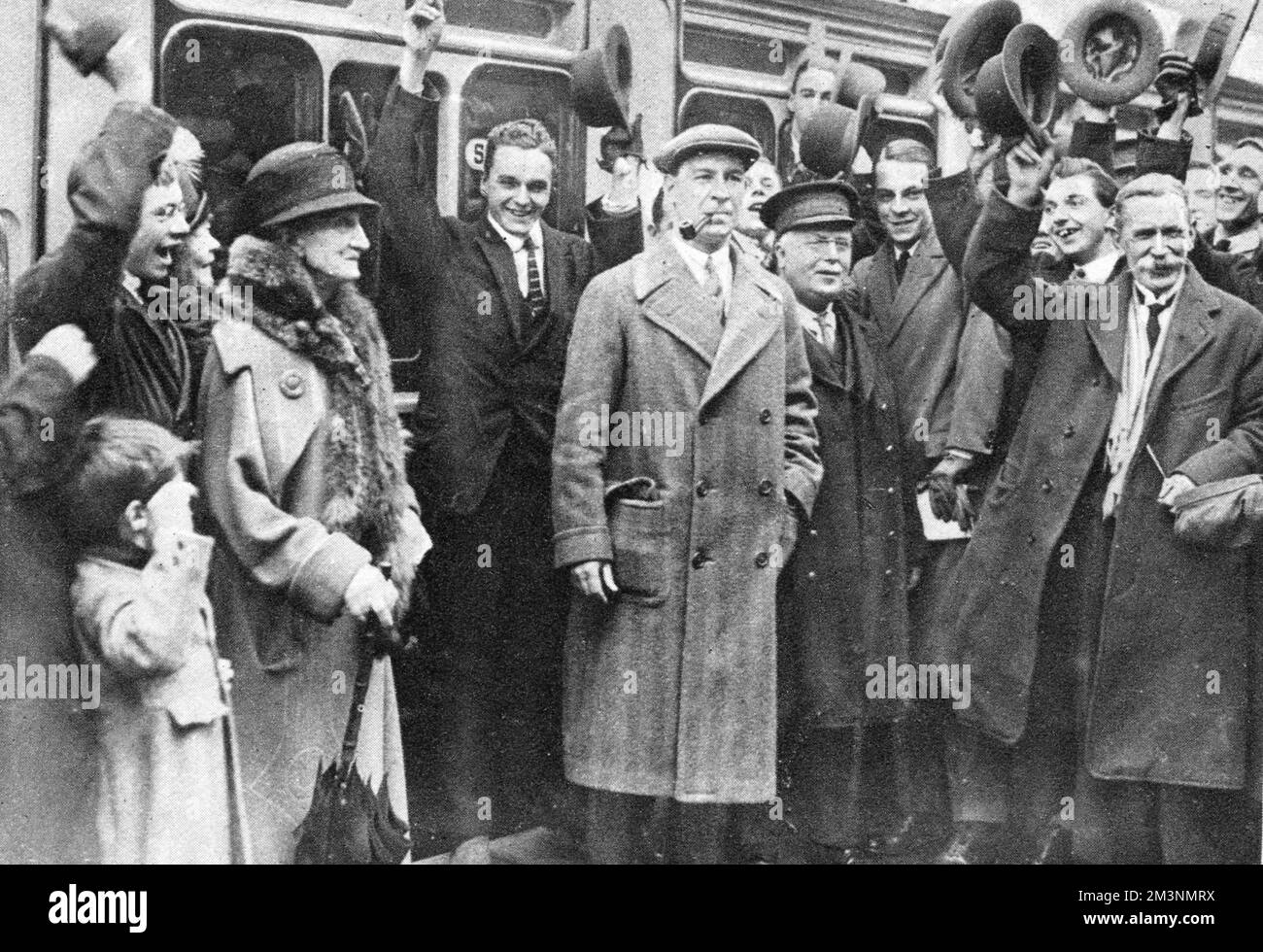 Mitchell Hedges repart explorer, 1926 Banque D'Images