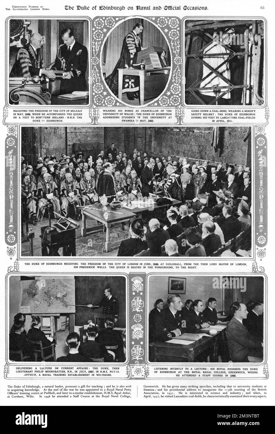 Prince Philip, Duc d'Édimbourg à l'occasion navale et officielle Banque D'Images