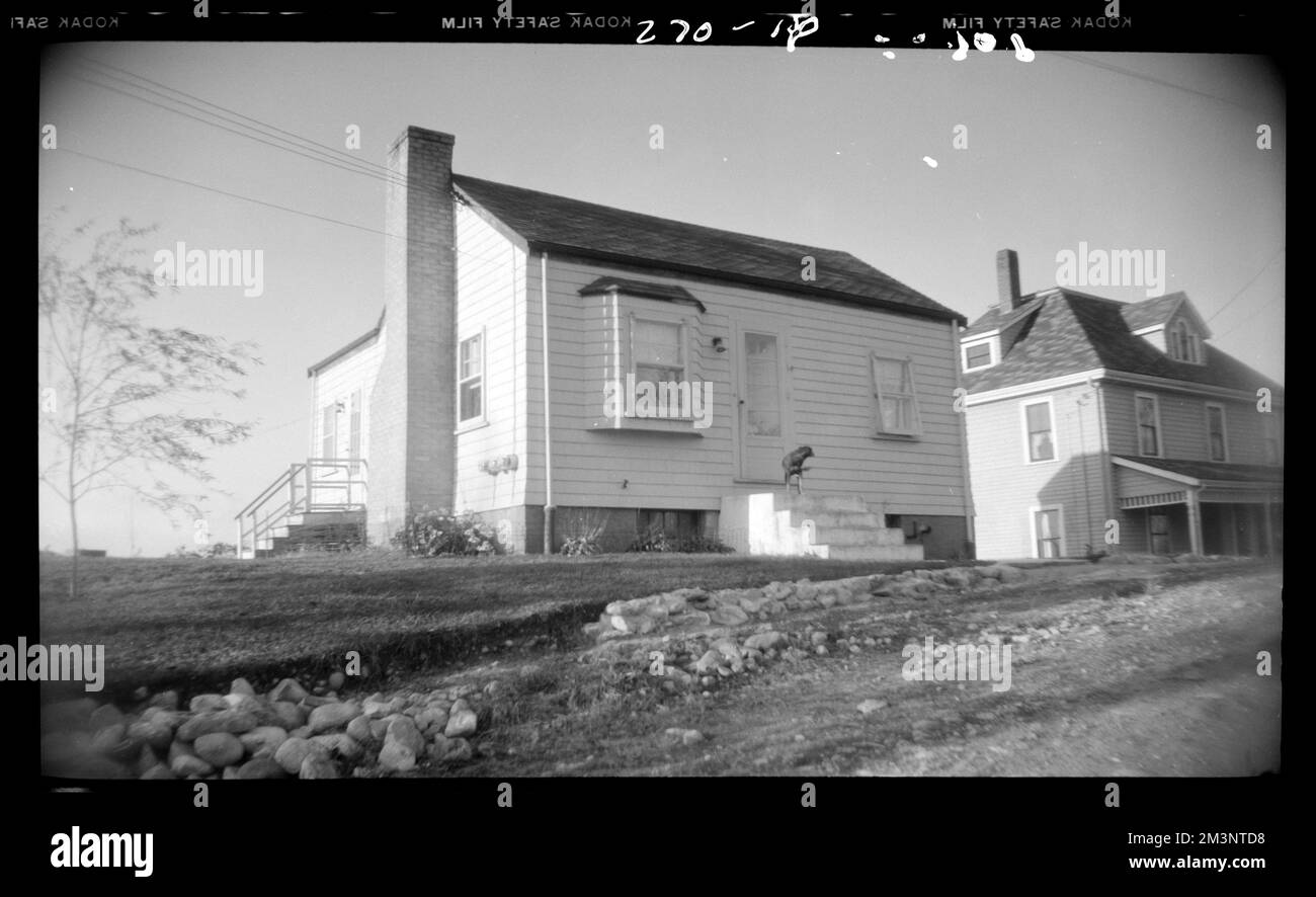 Putnam Street #18 , Maisons. Needham Building Collection Banque D'Images