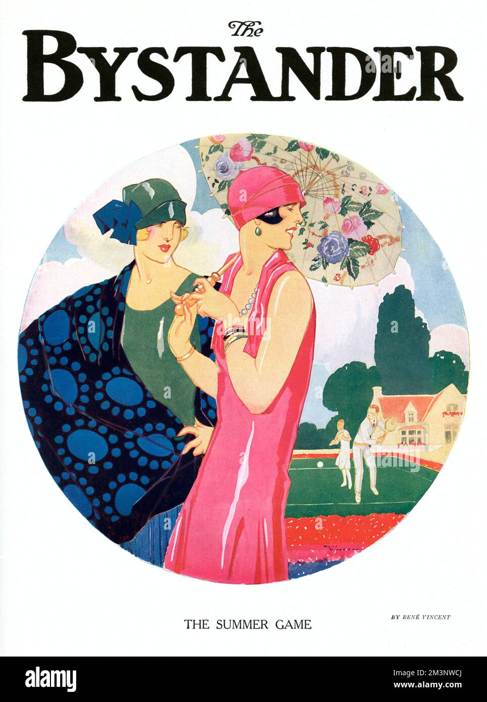 The Summer Game de René Vincent Banque D'Images