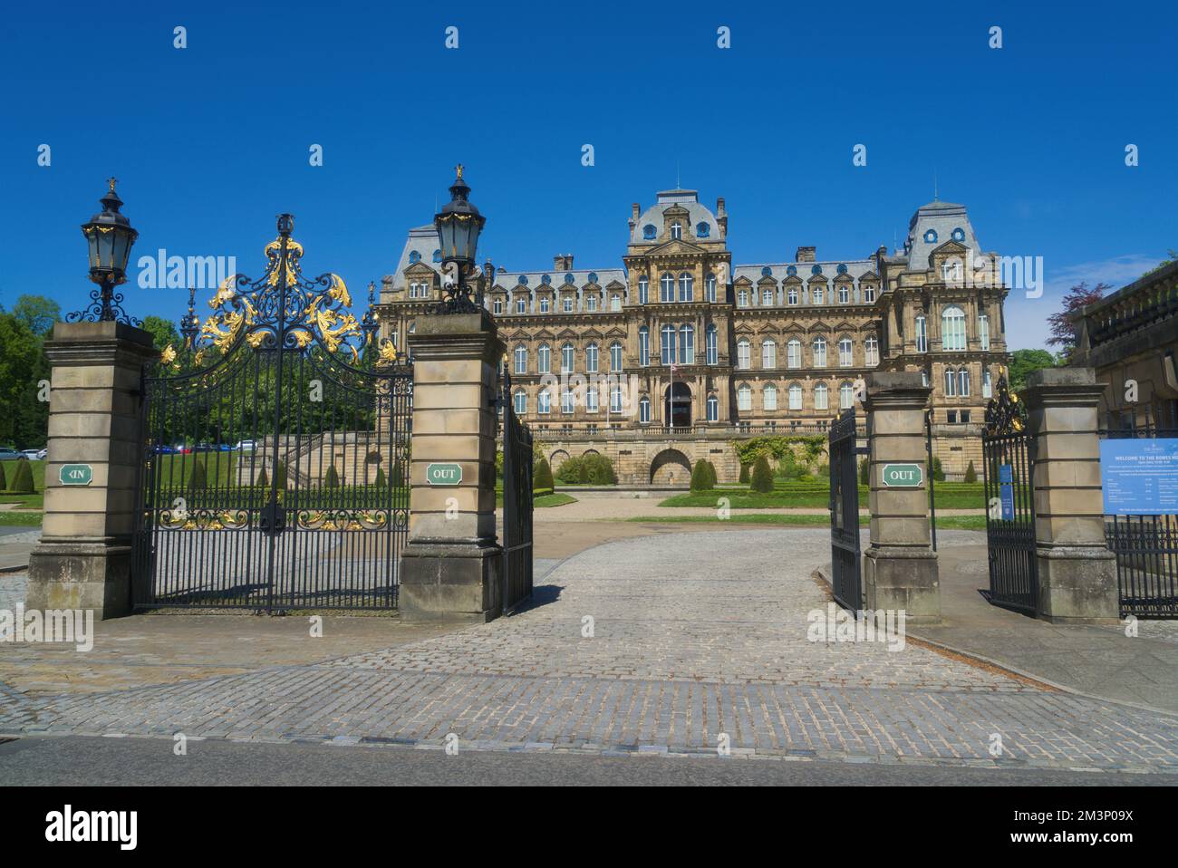 Château de Barnard, comté de Durham, Angleterre Banque D'Images