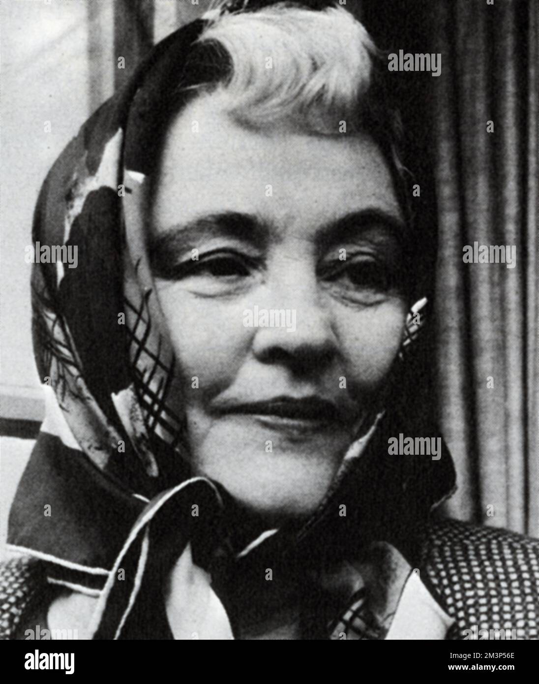 Margery Louise Allingham (19041966) - auteur de crime anglais, mieux connu pour ses histoires de détective mettant en vedette le gentilhomme sleuth Albert Campion. Date: Vers 1960 Banque D'Images