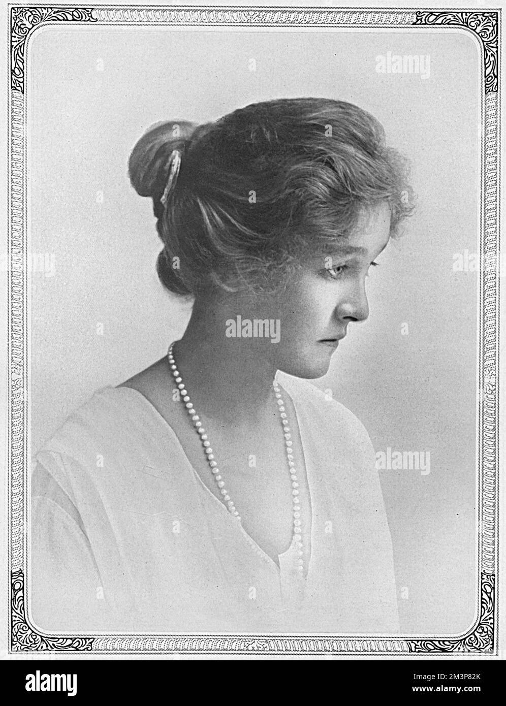 Lady Violet Astor Banque D'Images