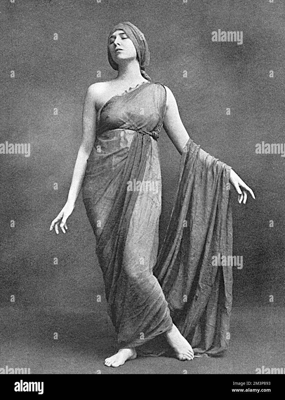 Margaret Morris dans un nocturne de Mendelssohn Banque D'Images