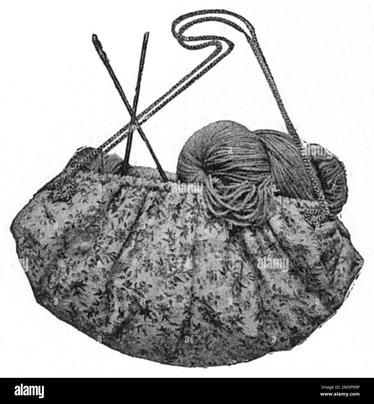 Sac à tricoter Liberty, WW1 Banque D'Images