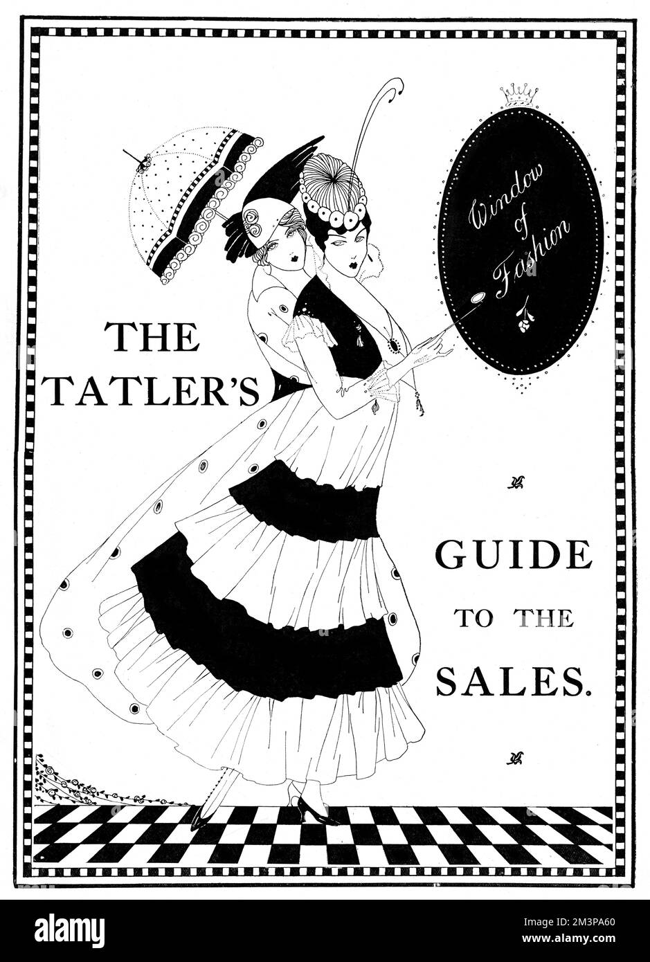 The Tatler Guide to Sales - WW1 fashion Banque D'Images