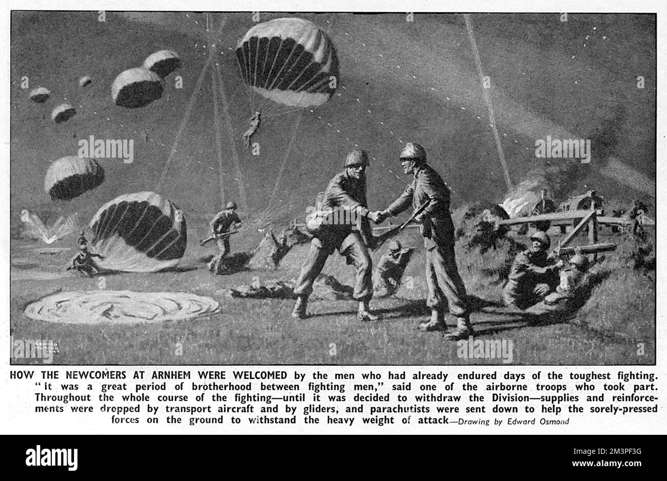 L'épopée d'Arnhem, WW2 Banque D'Images