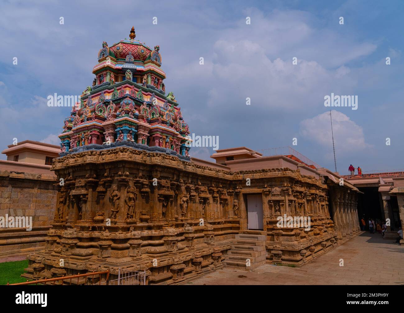 Temple Sri Ranganathaswamy, Tamil Nadu, Tiruchirapalli, Inde Banque D'Images