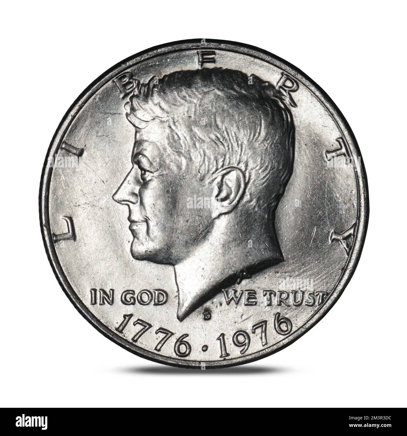 Half Dollar Argent 1964 Kennedy Avec Etui et Certificat d’Authenticité
