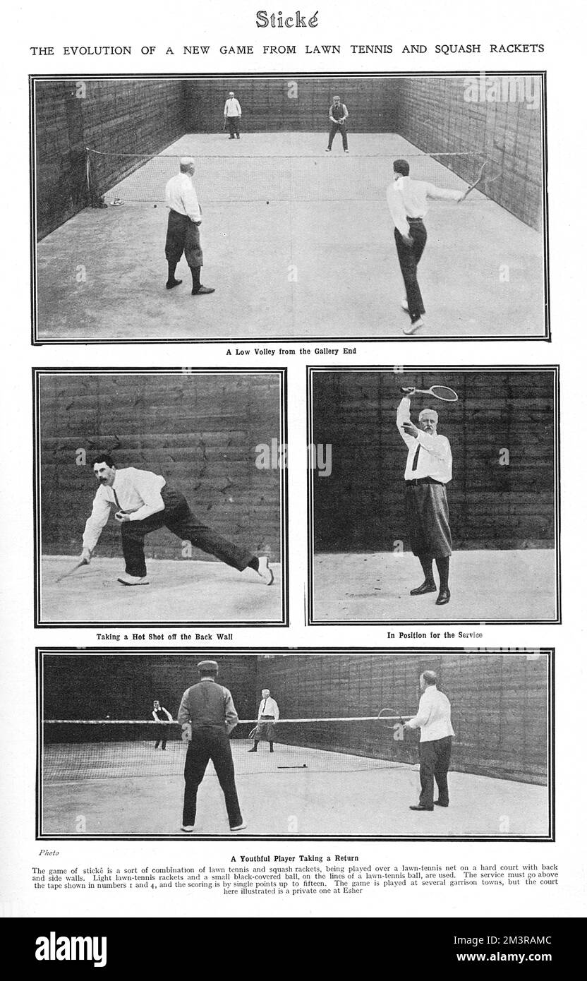 Photographies du jeu Stické joué Banque D'Images