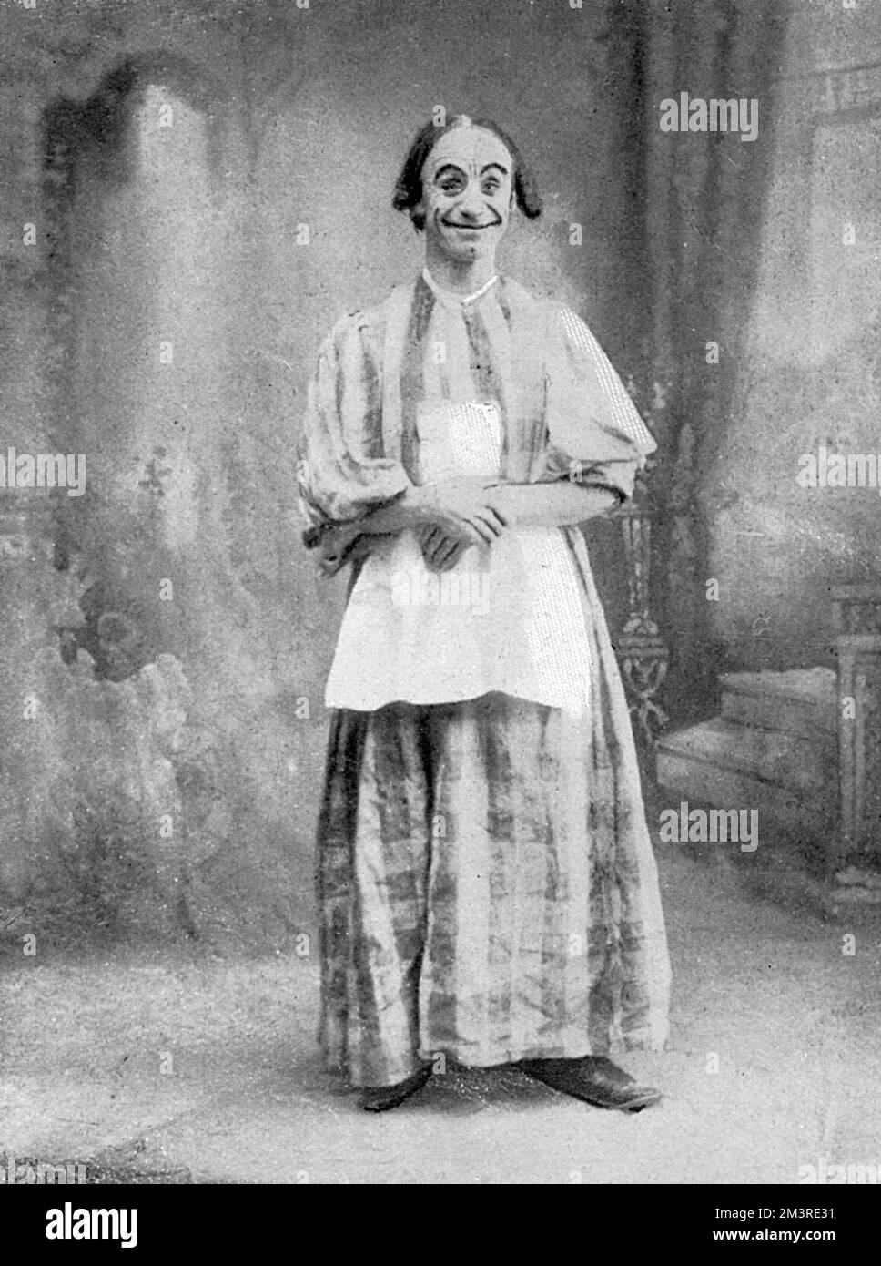 DaN Leno comme Mme Kelly. Date: 1903 Banque D'Images