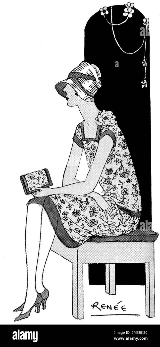 Blouse avec motif Liberty Banque D'Images