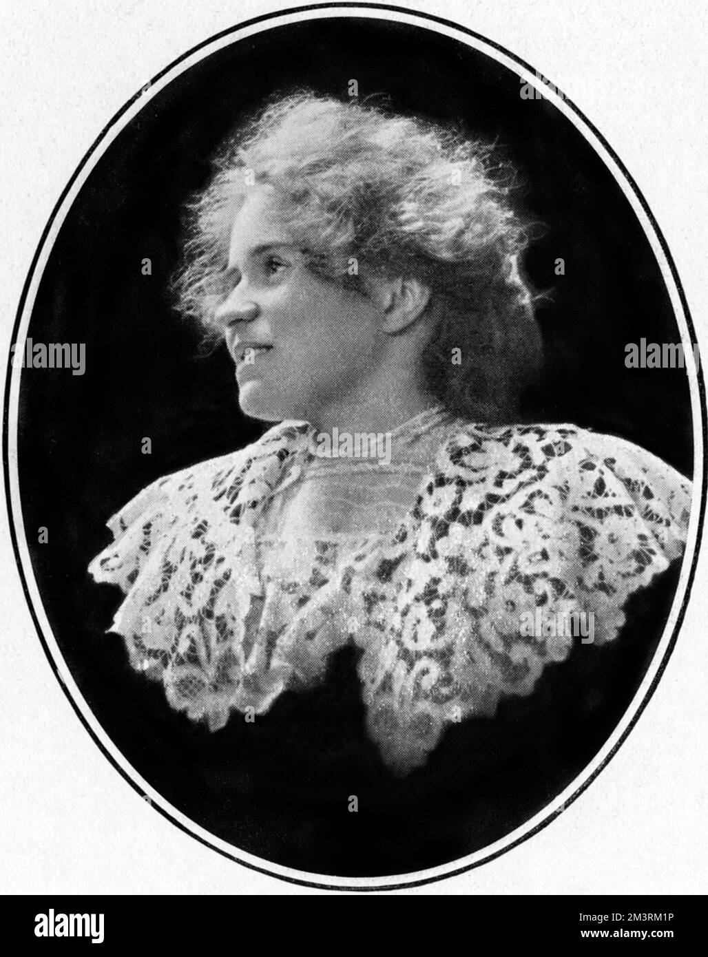 Anne Constance Smedley, mariée au nom de Constance Armfield, (1876 - 1941) artiste britannique, dramaturge, auteur et fondateur des International Lyceum Clubs. Banque D'Images