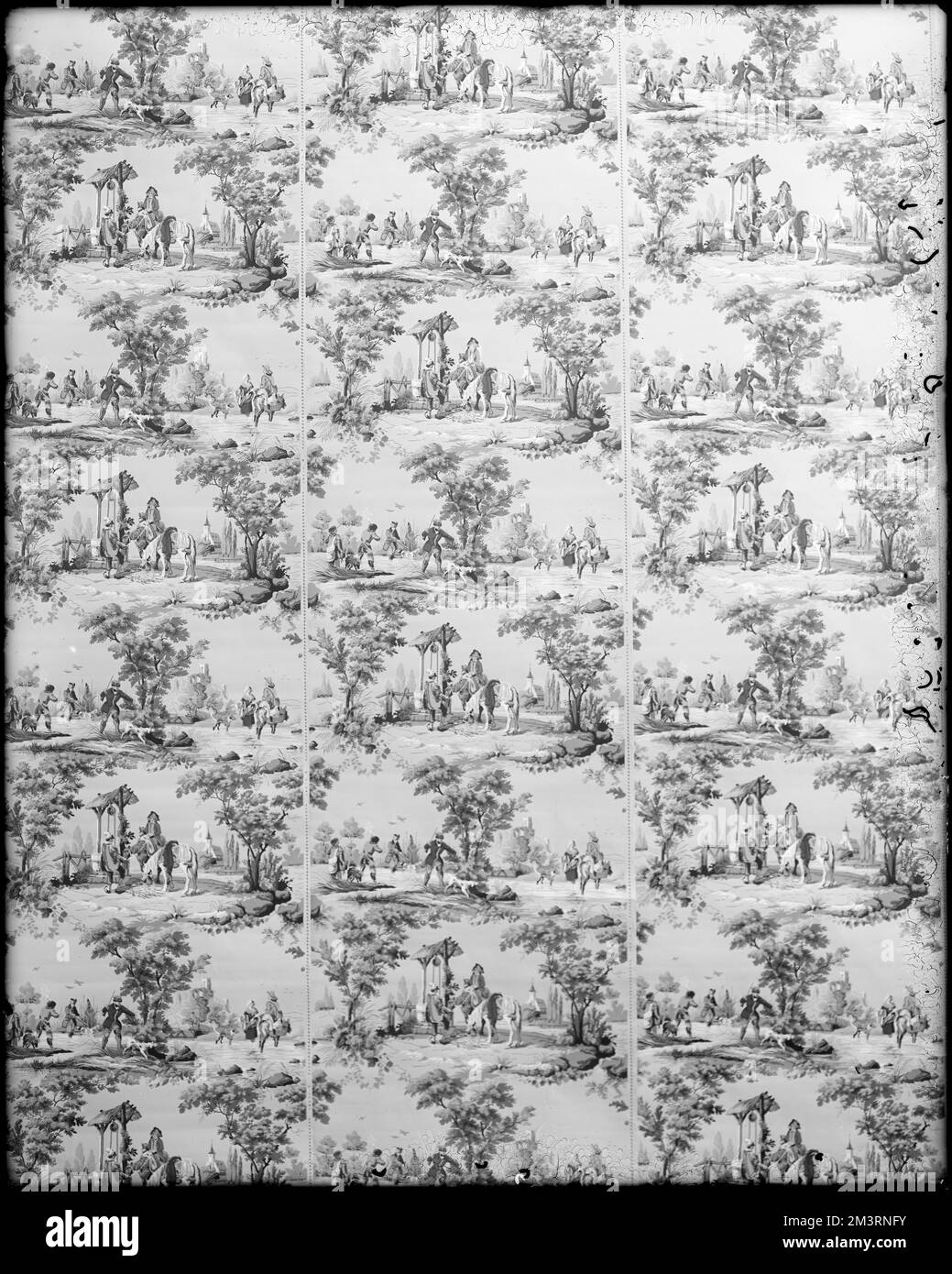 Salem, détail intérieur, papier peint, maison inconnue , Maisons, Intérieur, Fonds d'écran. Collection de négatifs sur plaque de verre de Frank cousins Banque D'Images