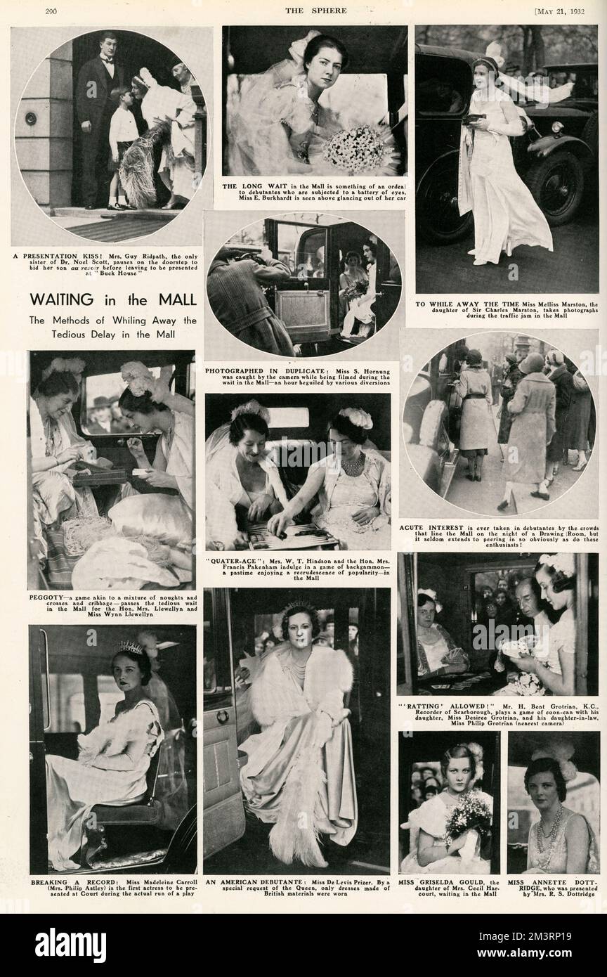 Attente dans le centre commercial (à présenter au tribunal) Banque D'Images