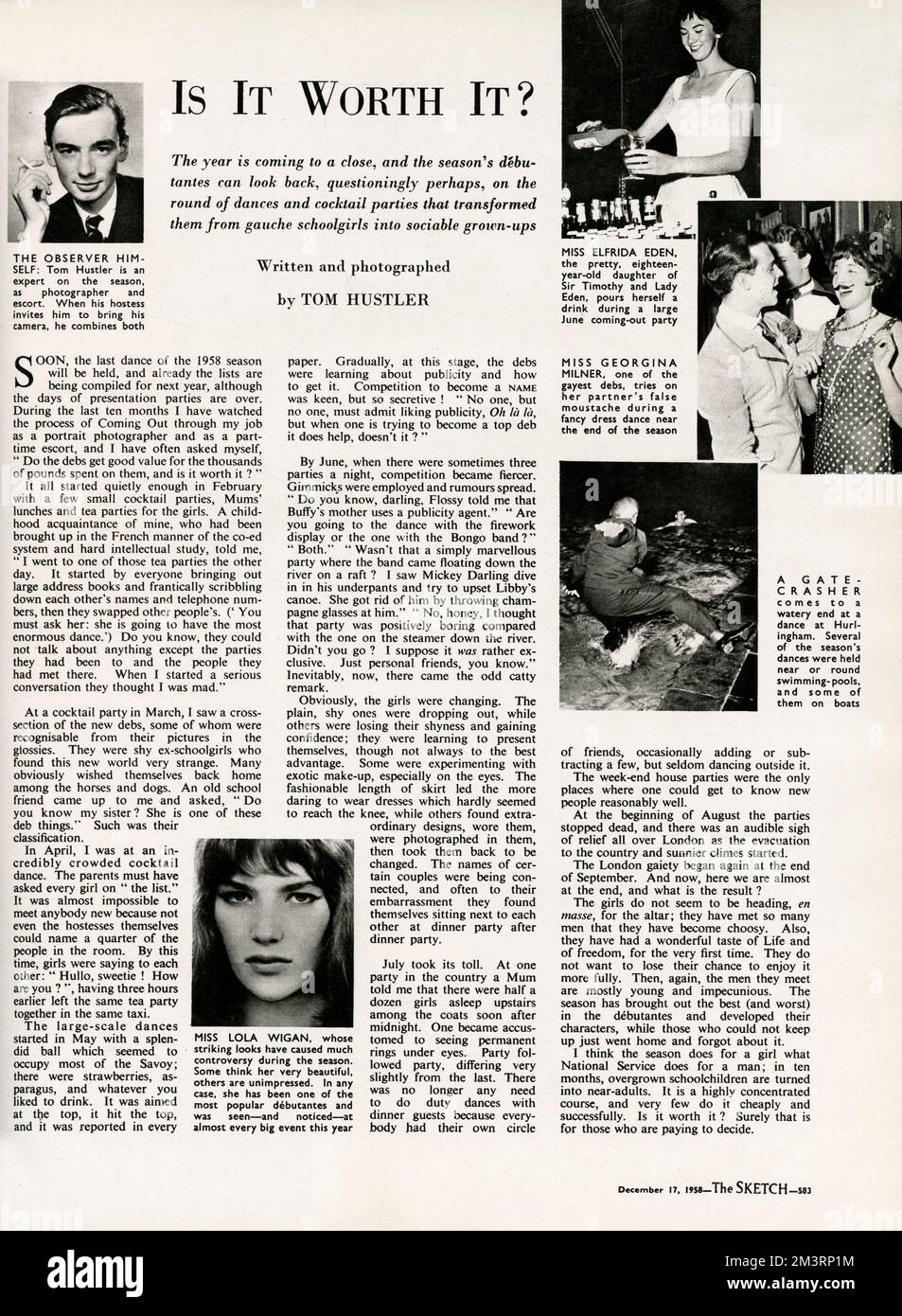 Tom hustler Banque de photographies et d’images à haute résolution Alamy