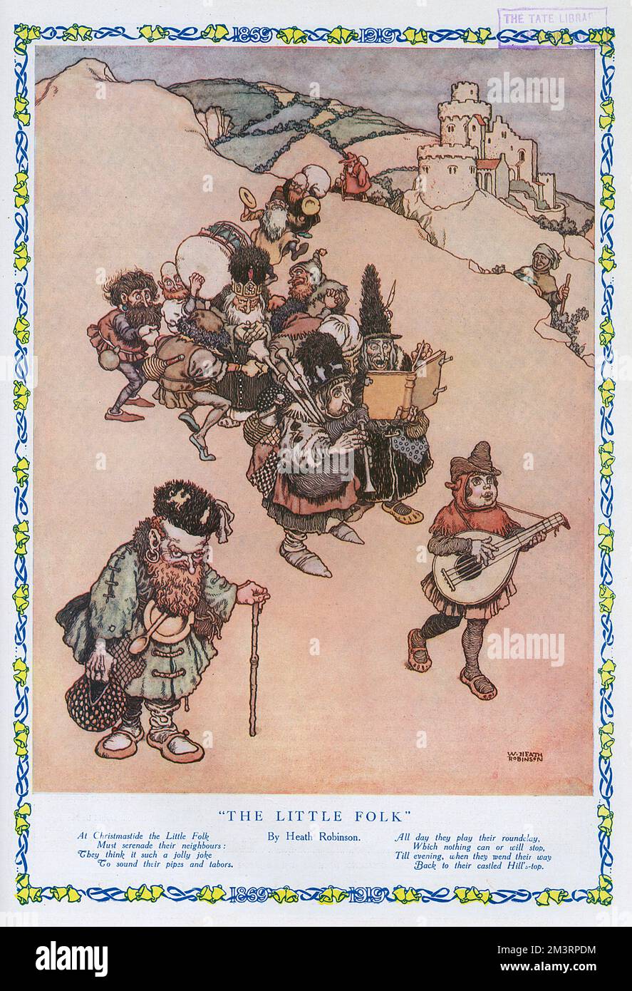 The Little Folk de William Heath Robinson Banque D'Images