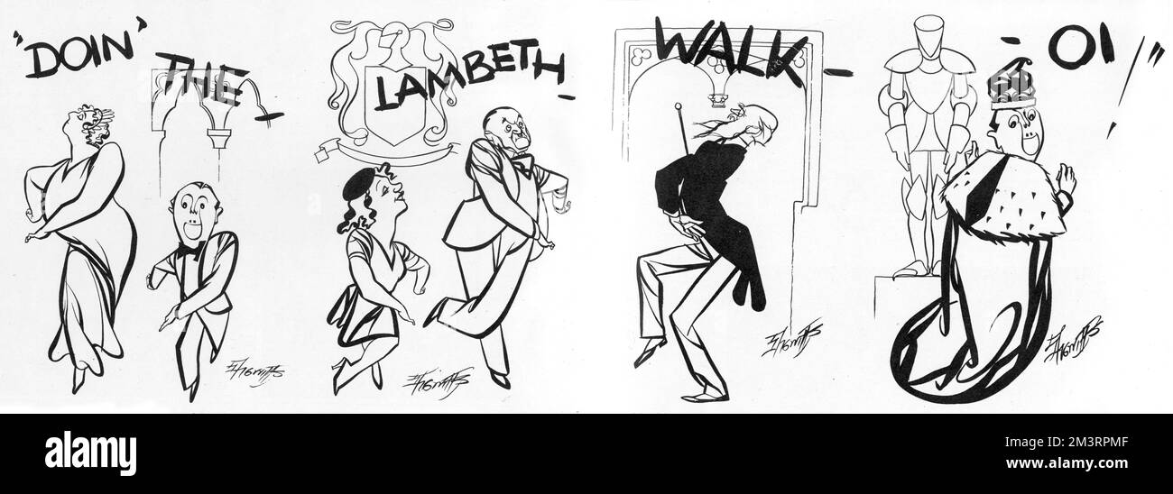 Doin' The Lambeth Walk - Oi! Banque D'Images