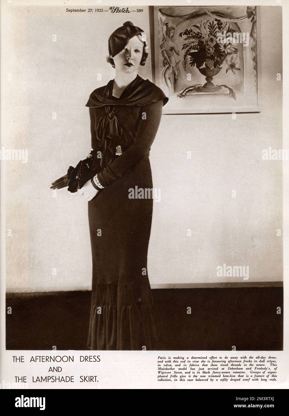 Mode jupe des annees 1930 Banque de photographies et d images a haute resolution Alamy