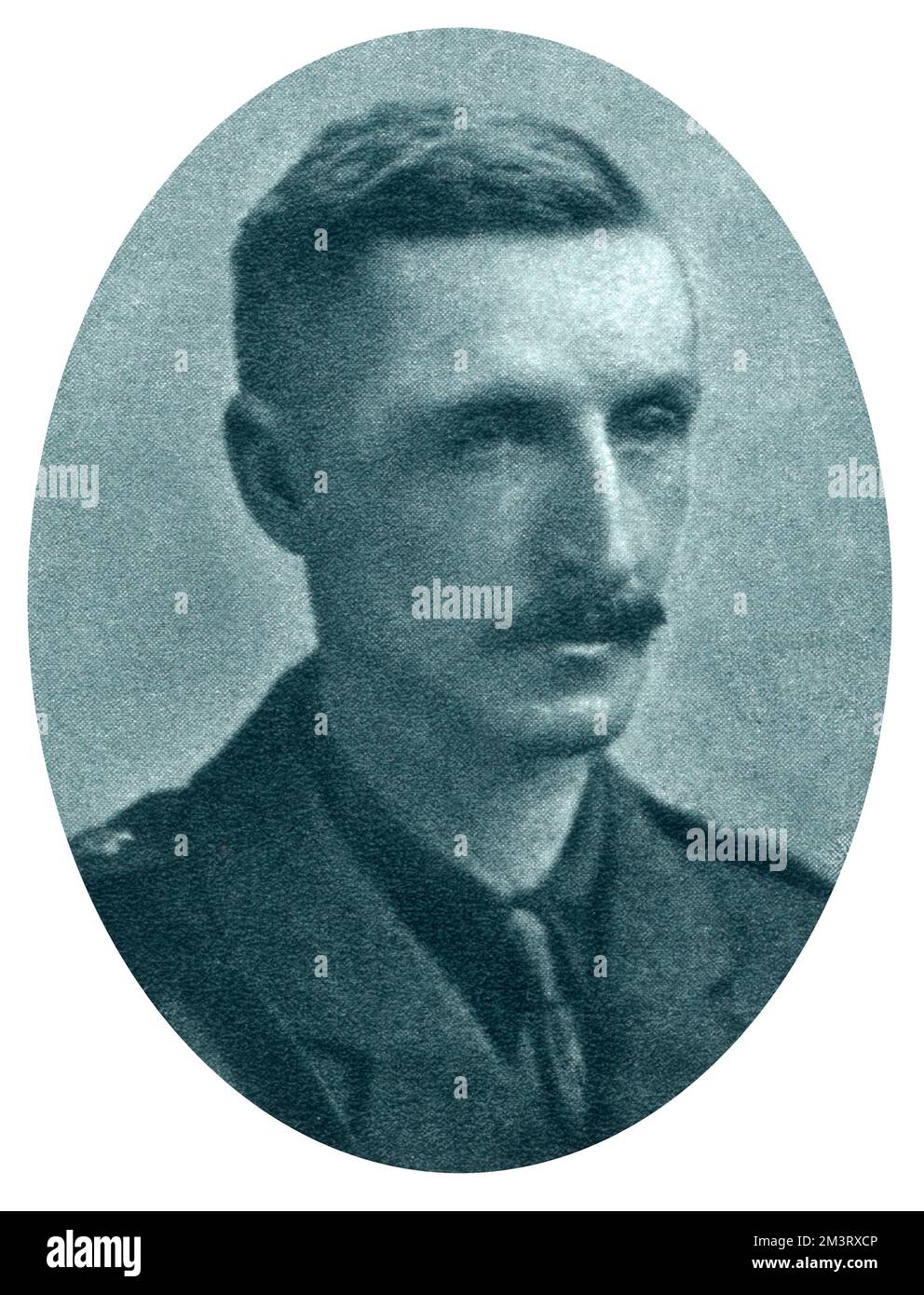 WW1 - officier dans le rôle d'honneur - Major S. M. Bruce Banque D'Images