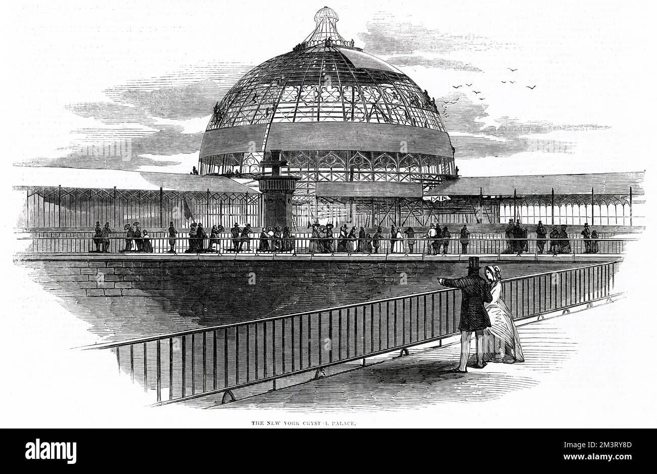 New York, Crystal Palace 1853 Banque D'Images