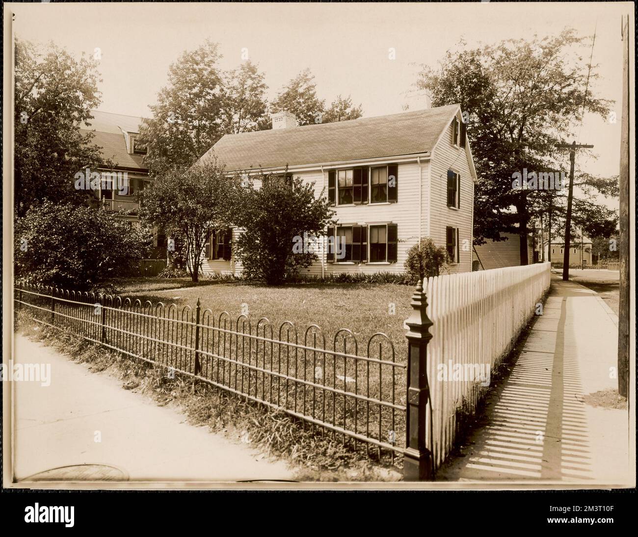 Samuel Curtis House, 429, rue Centre, plaine de la Jamaïque, Massachusetts. , Maisons, bâtiments historiques. Collection Leon Abdalian Banque D'Images