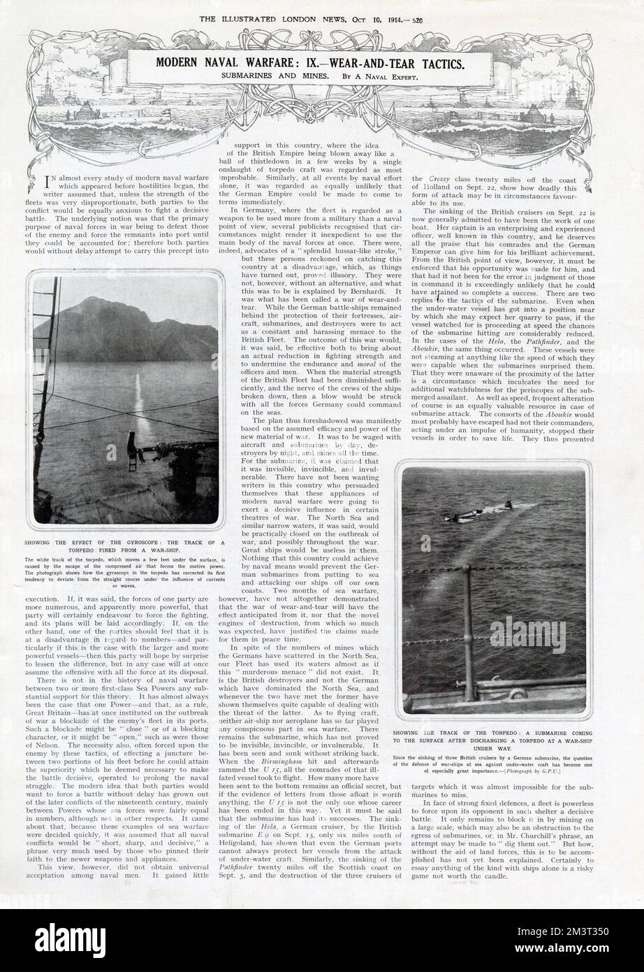 Guerre navale moderne Banque D'Images