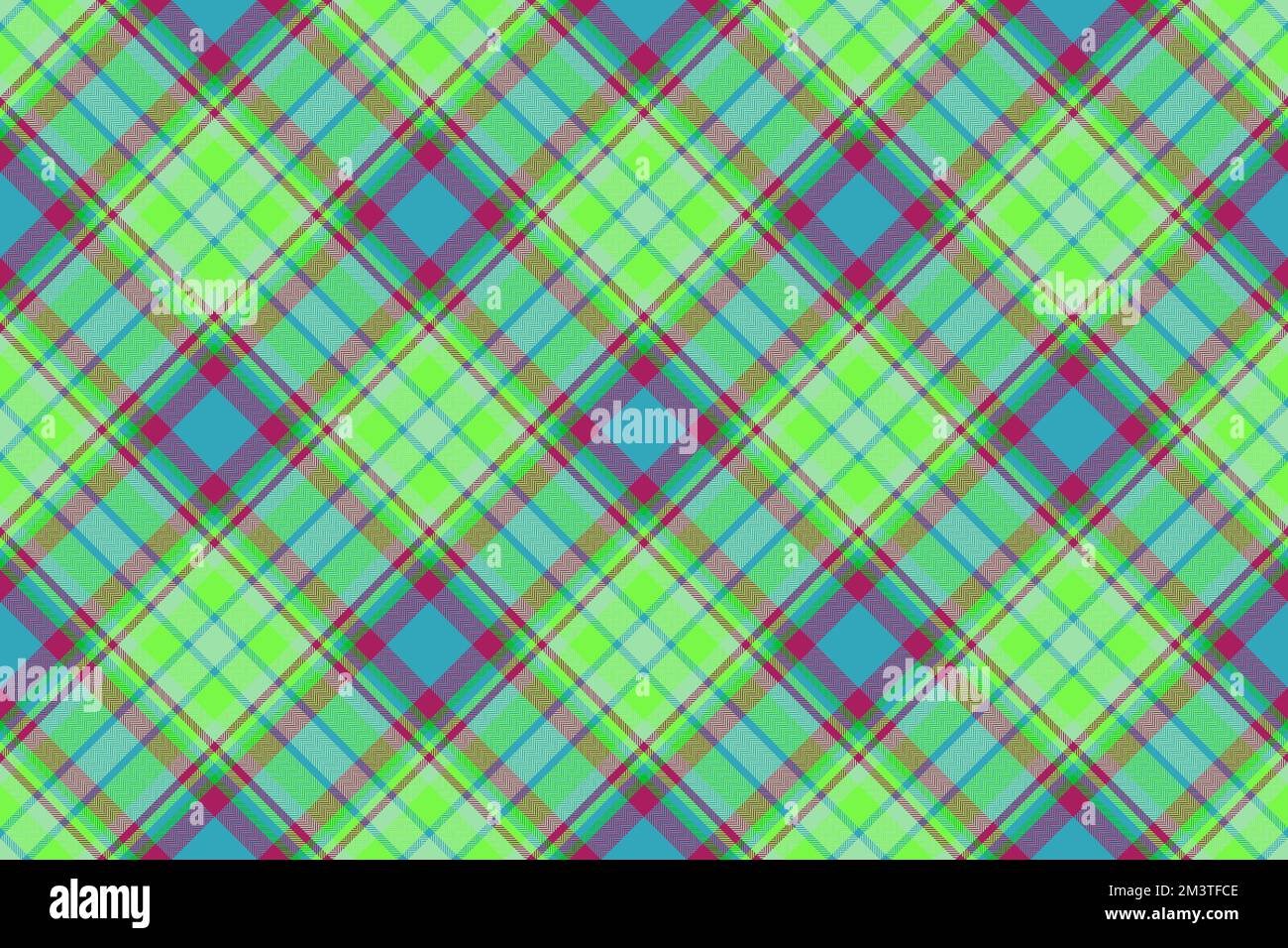 Toile de fond tartan. Vecteur de motif transparent. Tissu texturé carreaux de couleur verte et rouge. Illustration de Vecteur