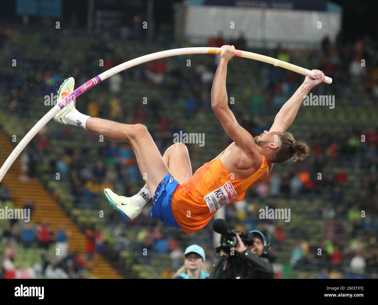 KOPPELAR Rutger des pays-Bas, FINALE DE LA VOÛTE POLAIRE MASCULINE lors des Championnats d'athlétisme européens 2022 sur 17 août 2022 à Munich, Allemagne. Photo de Laurent Lairys DPPI Banque D'Images