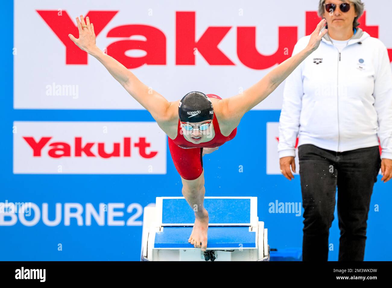 Melbourne, Australie. 17th décembre 2022. Margaret MacNeil du Canada participe aux Championnats du monde de natation de courte durée de la FINA aux Championnats du monde de sports et aquatiques de Melbourne à Melbourne, en Australie, en 17 décembre 2022, en 100m. Photo Giorgio Scala/Deepbluemedia/Insidefoto crédit: Insidefoto di andrea staccioli/Alamy Live News Banque D'Images