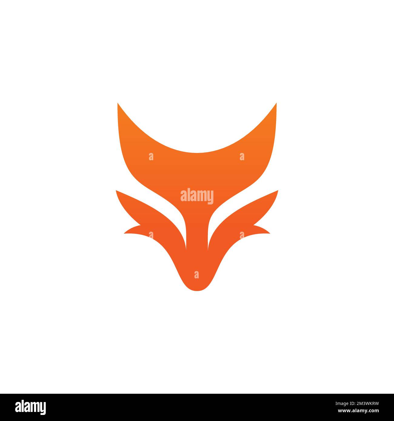Logo Fox simple. Illustration du vecteur Fox Illustration de Vecteur