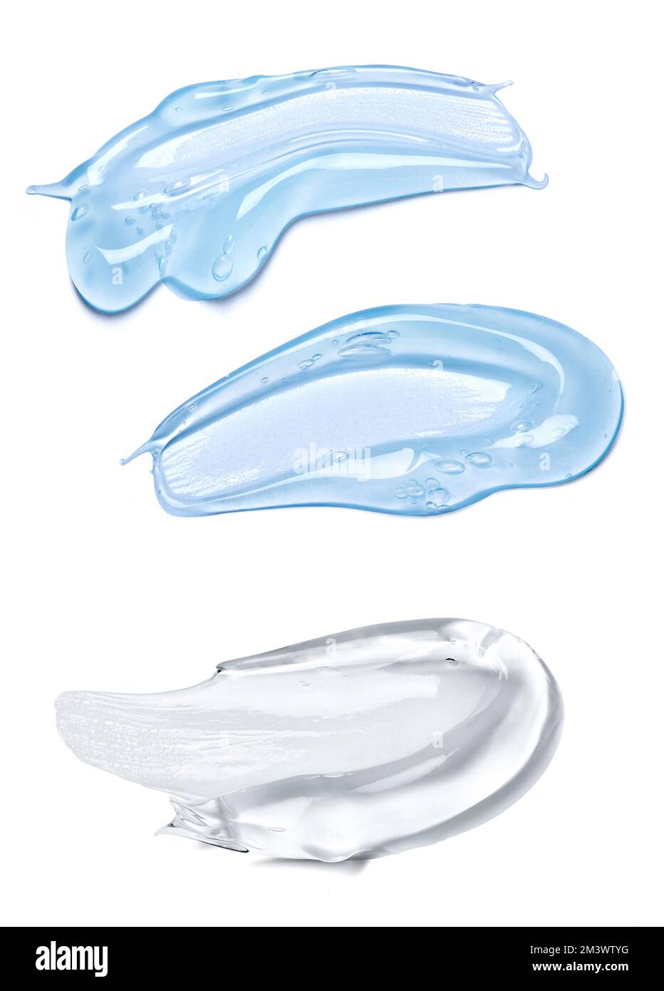 crème cosmétique maquillage beauté lotion eau fraîche goutte bleu gel avc shampooing humide savon transparent soins de la peau liquide hygiène soins de la peau Banque D'Images