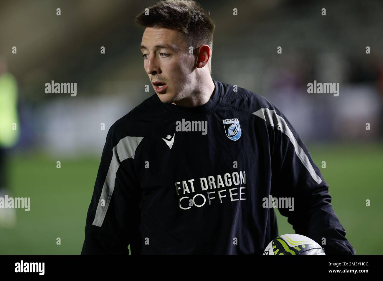 Newcastle, Royaume-Uni. 17th décembre 2022. Josh Adams de Cardiff est photographié lors de l'échauffement du match de la coupe européenne de rugby à XV entre Newcastle Falcons et Cardiff Blues à Kingston Park, Newcastle, le samedi 17th décembre 2022. (Credit: Chris Lishman | MI News) Credit: MI News & Sport /Alay Live News Banque D'Images