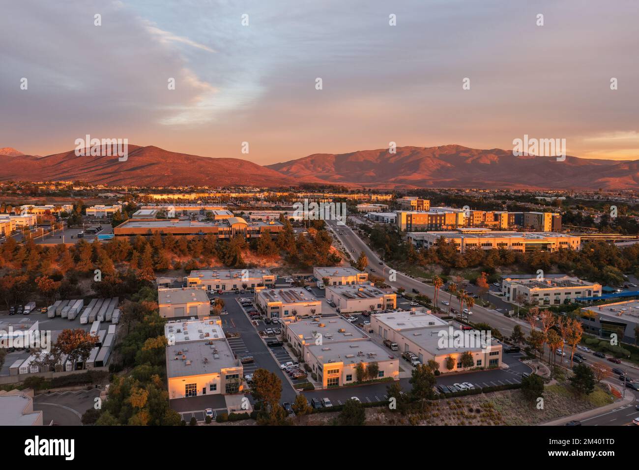 Eastlake Chula Vista dans le comté de San Diego. Banque D'Images