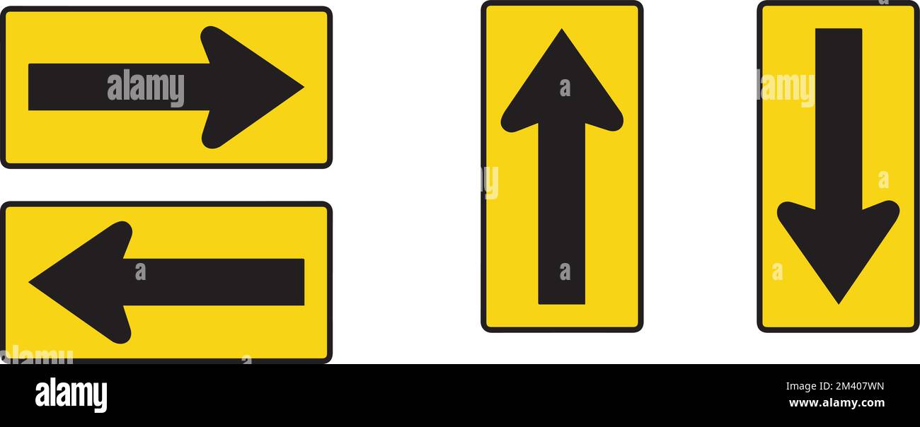 Mettre en place le panneau d'avertissement de la signalisation routière signe réglementaire vif. Illustration de Vecteur