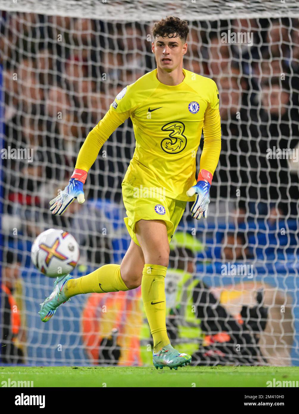 22 Oct 2022 - Chelsea / Manchester United - Premier League - Stamford Bridge Kepa Arrizabalaga de Chelsea pendant le match de la Premier League contre Manchester United photo : Mark pain / Alay Banque D'Images