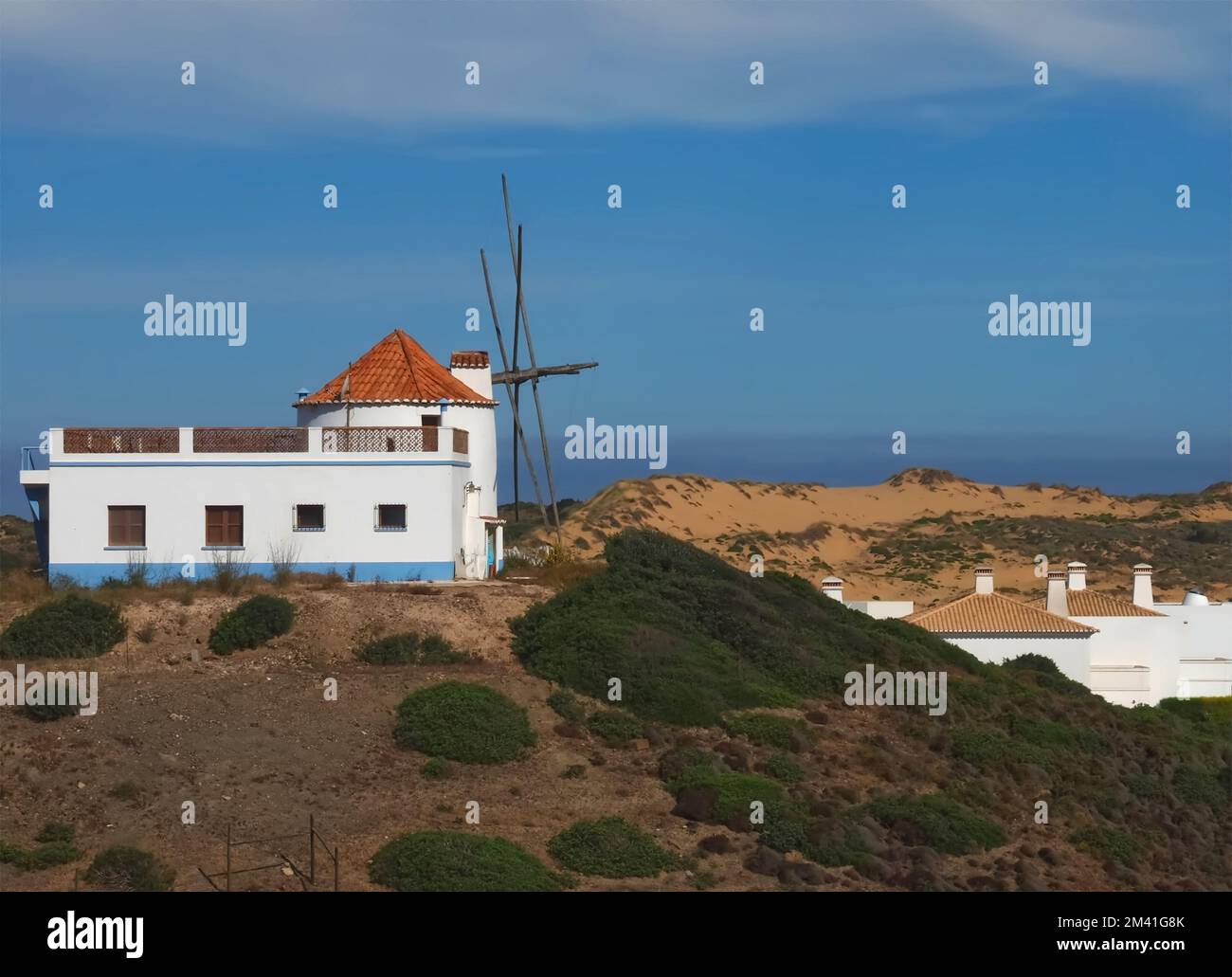 Magnifique Carrapateira sur la côte ouest de l'Algarve du Portugal Banque D'Images