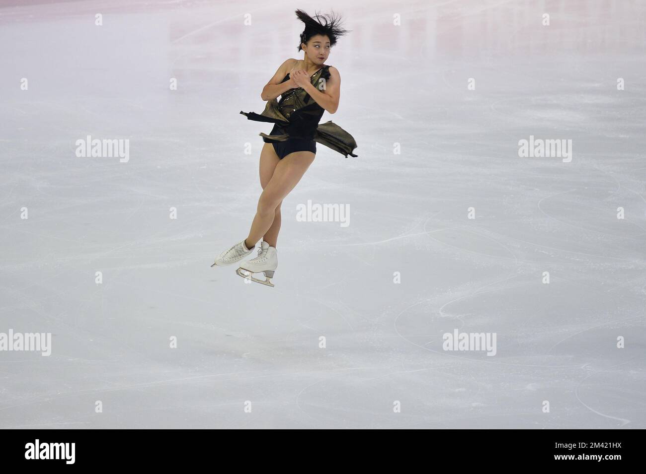 Kaon Sakamoto lors de la finale 2022 du Grand Prix de patinage artistique de l'UIP à Palavela on 09 décembre 2022 à Turin, en Italie. Banque D'Images