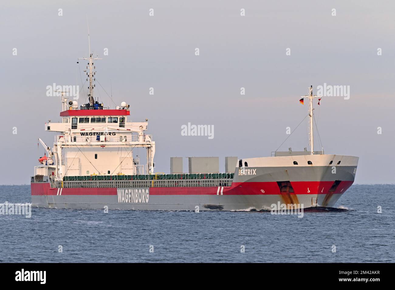Navire de cargaison de Genral BEATRIX Banque D'Images