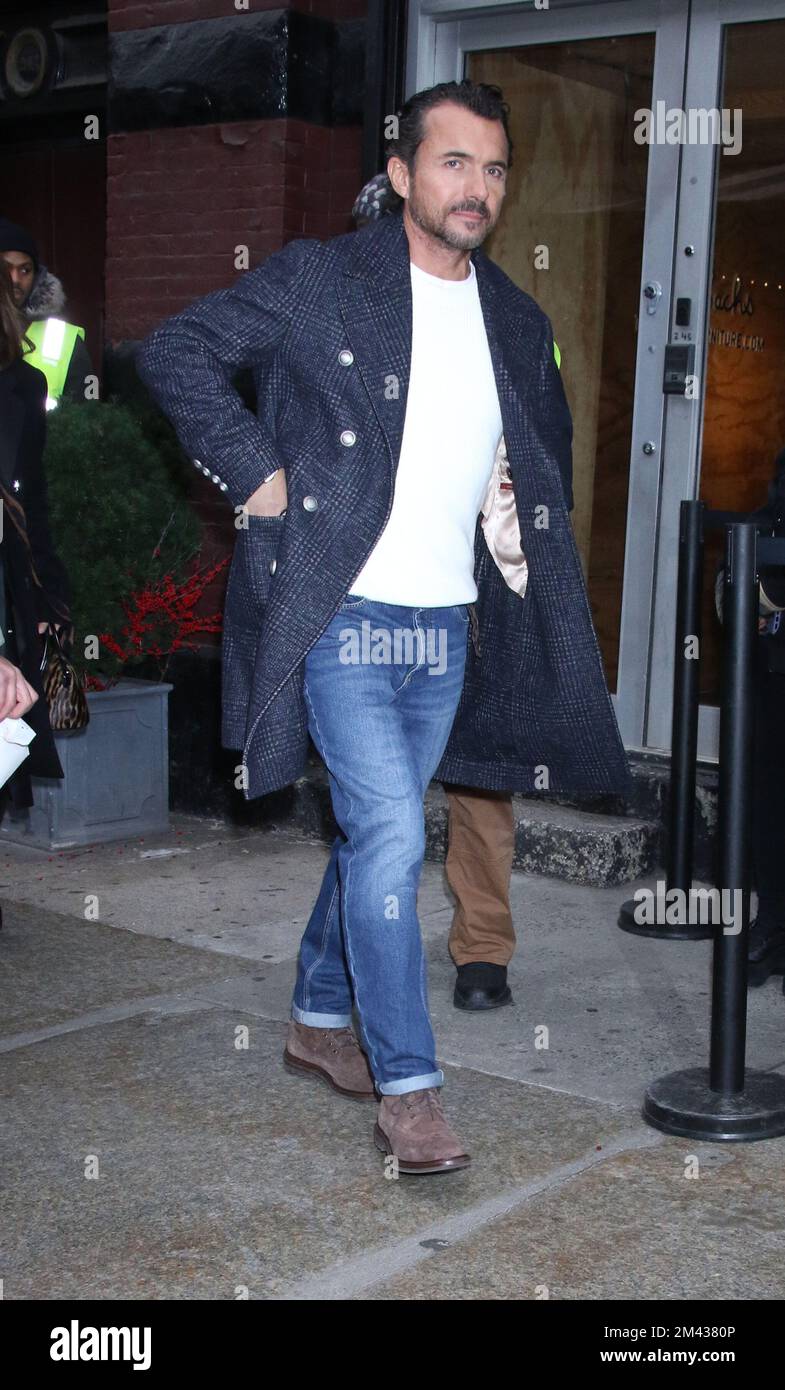 15 décembre 2022 William Abadie, assistez à la nouvelle saison de Netflix à la rue Centre à New York 15 décembre 2022 crédit: RW.MediaPunch Banque D'Images