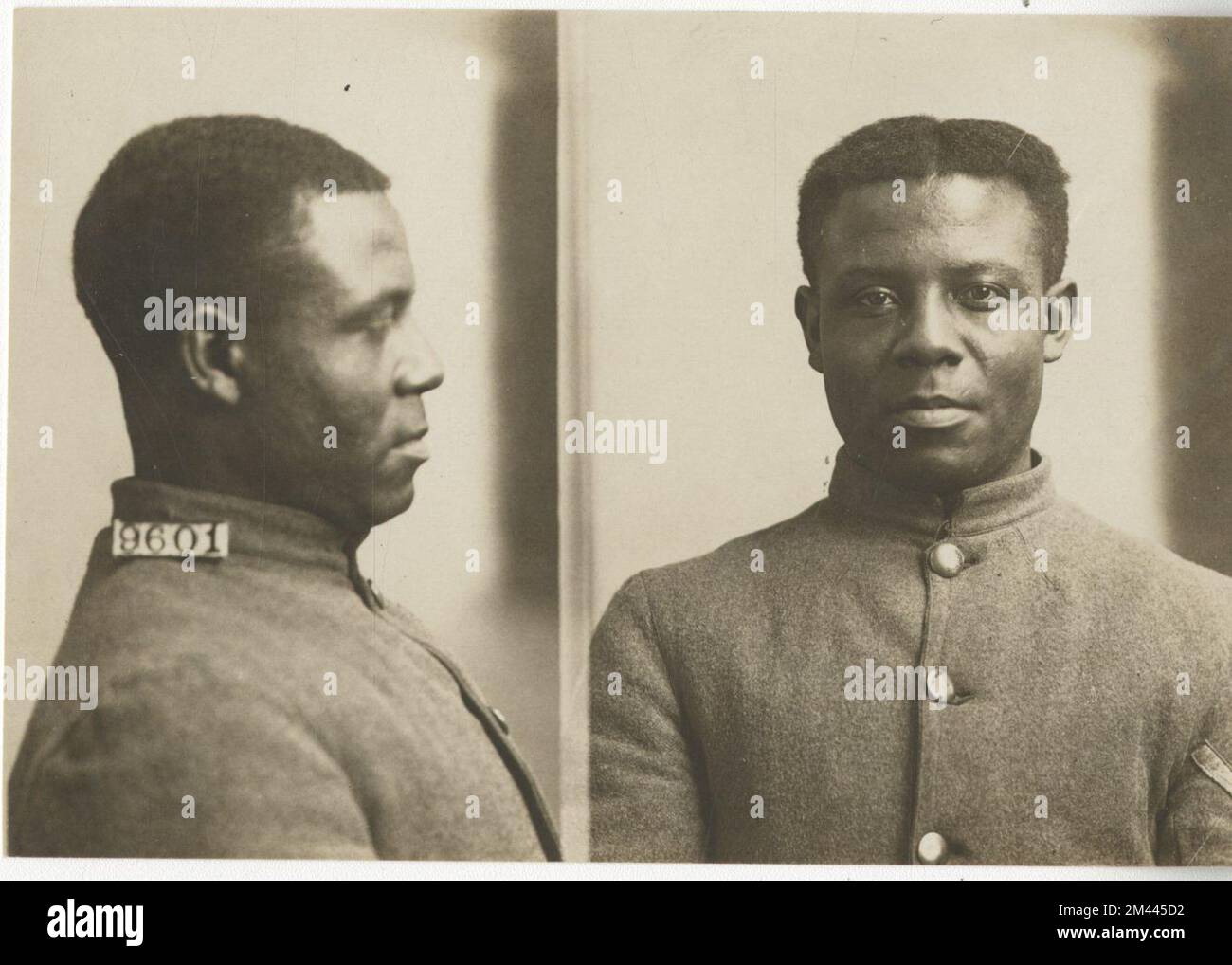 Photographie de Charles H. Smith. Bureau des prisons, dossiers de cas Inmate. Banque D'Images