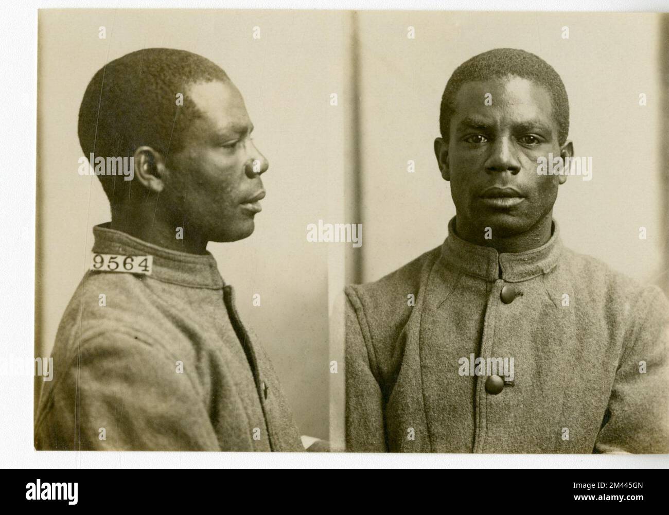 Photographie de Thomas Jones. Bureau des prisons, dossiers de cas Inmate. Banque D'Images