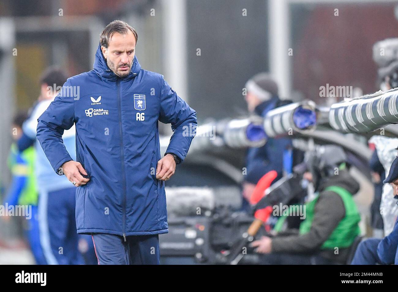 Gênes, Italie. 18th décembre 2022. Alberto Gilardino (Gênes) au cours de Gênes CFC vs Frosinone Calcio, football italien série B match à Gênes, Italie, 18 décembre 2022 crédit: Agence de photo indépendante/Alamy Live News Banque D'Images