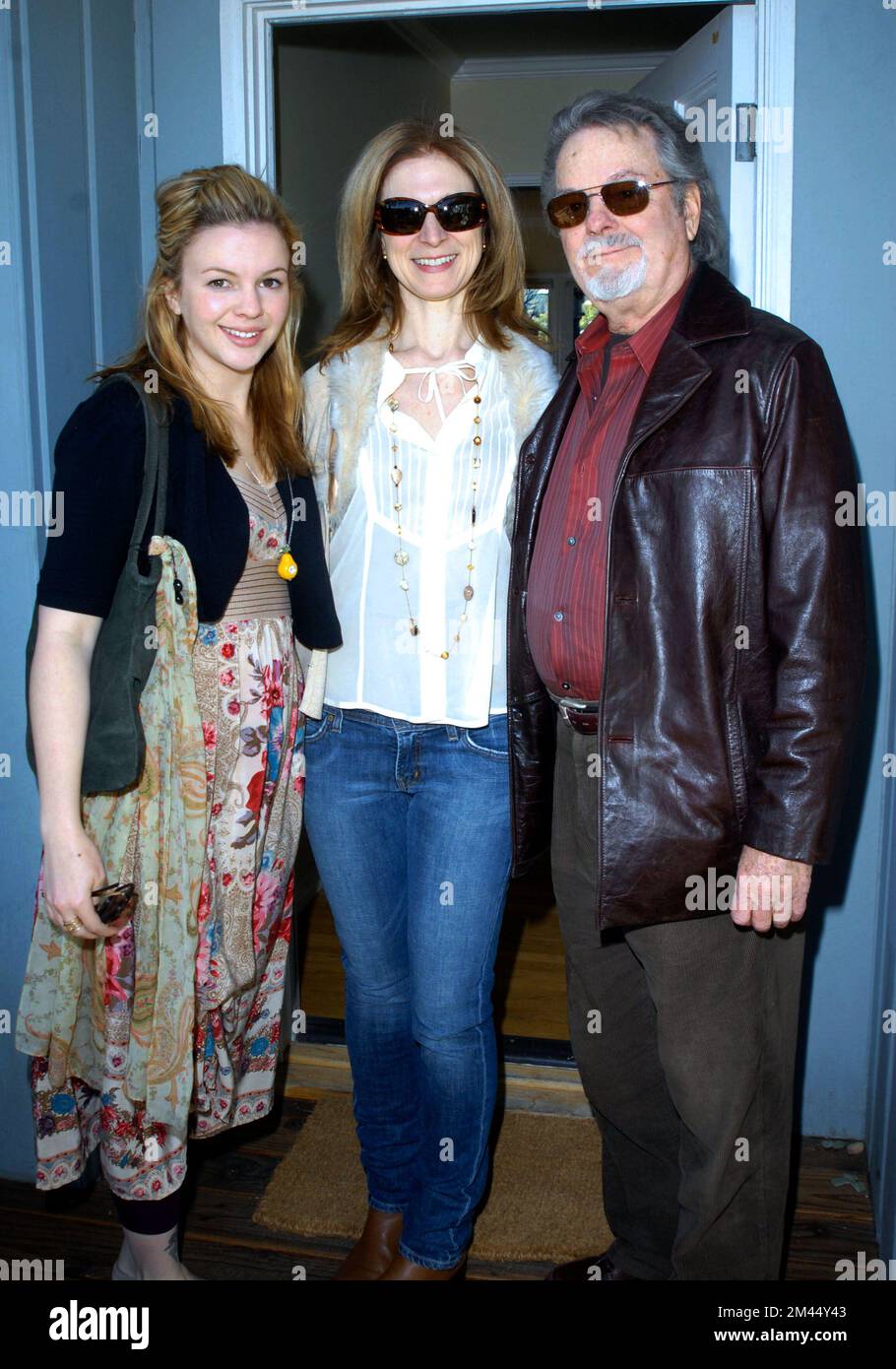 Amber Tamblyn, le père de Dawn Hudson et Amber, Russ Tamblyn at the Spirit Awards BBQ 2007 crédit: Ron Wolfson / MediaPunch Banque D'Images