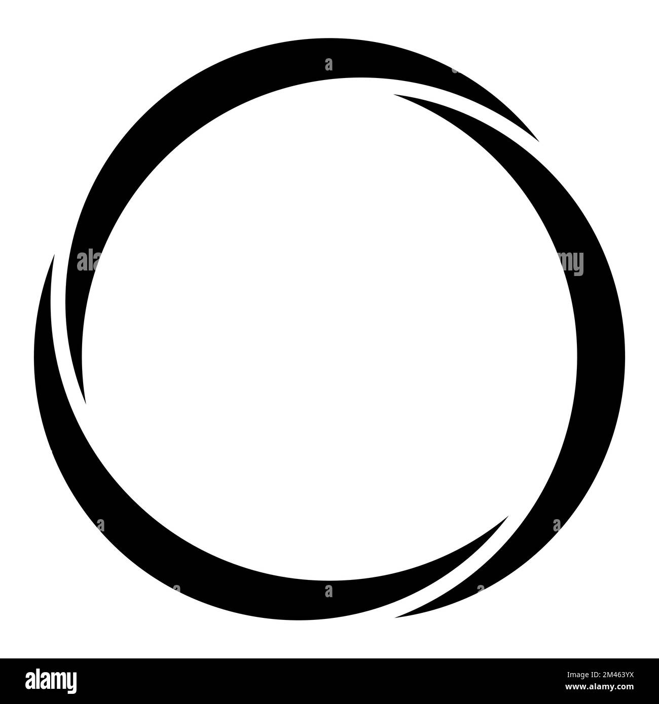 Bordure de tampon de modèle, icône d'arrière-plan ovale, logo commercial vectoriel abstrait Illustration de Vecteur